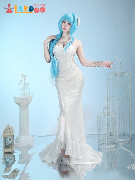 画像4: 無期迷途 むきめいと PathtoNowhere L.L. 「 緋幕間奏」コスチューム コスプレ衣装 (4)