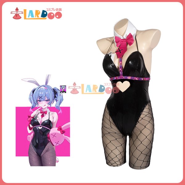 画像4: VOCALOID 初音ミク  miku 「ラビットホール 」 コスプレ衣装 コスチューム (4)