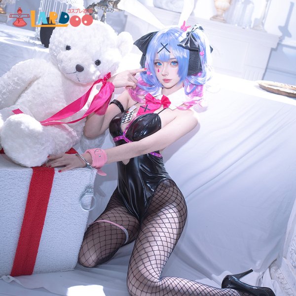 画像1: VOCALOID 初音ミク  miku 「ラビットホール 」 コスプレ衣装 コスチューム (1)