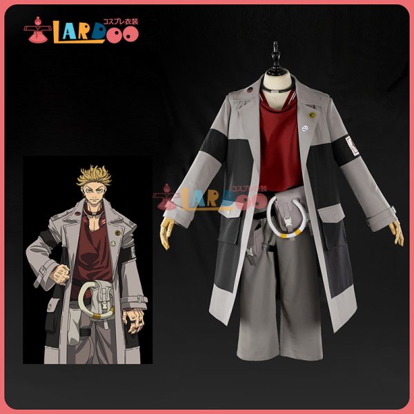 画像5: ガチアクタ  ルド Rudo/エンジン Enjin  コスチューム コスプレ衣装 (5)