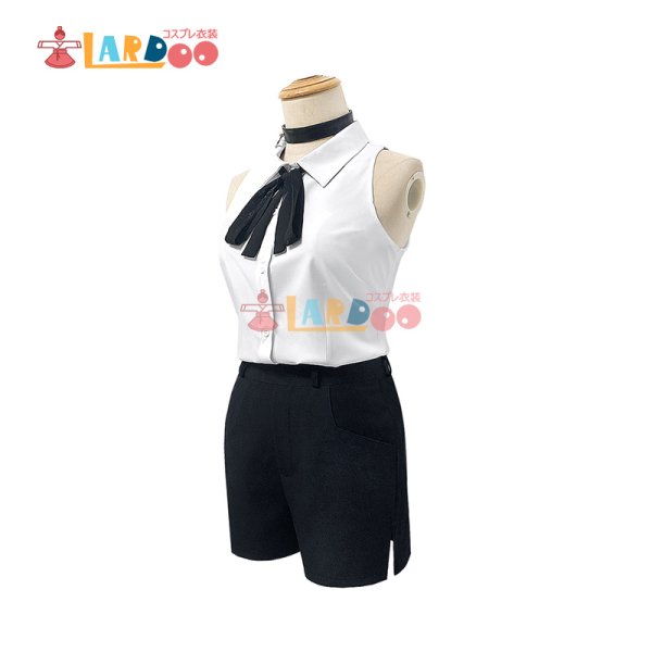 画像7: チェンソーマン レゼ コスチューム コスプレ衣装 (7)