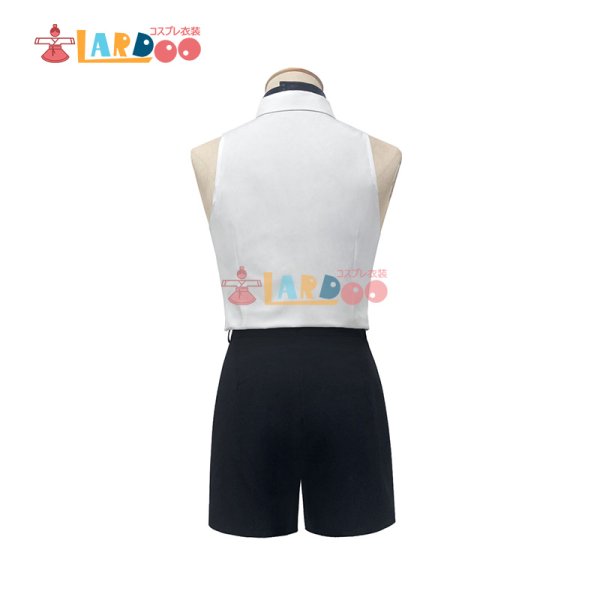 画像9: チェンソーマン レゼ コスチューム コスプレ衣装 (9)