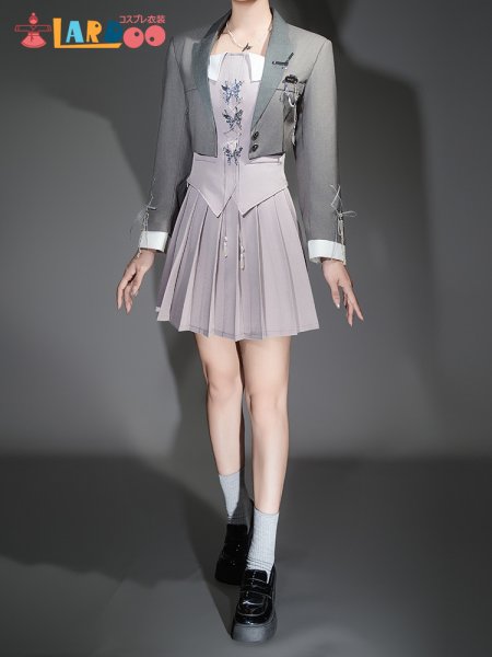 画像2: 恋と深空 Love and Deepspace 主人公 「心を巡る言葉 」コスチューム コスプレ衣装 (2)