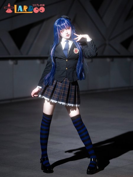 画像8: パンティ&ストッキングwithガーターベルト パンティ ストッキング  制服 コスチューム コスプレ衣装 (8)