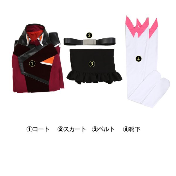 画像9: 機動戦士ガンダムSEED FREEDOM  シン·アスカ/アグネス·ギーベンラート/ルナマリア·ホーク  コスチューム コスプレ衣装 (9)