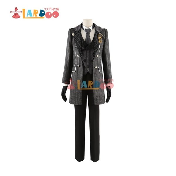 画像2: ツイステッドワンダーランド  ツイステ  ハロウィーン2024 マレウス・ドラコニア コスチューム コスプレ衣装 (2)