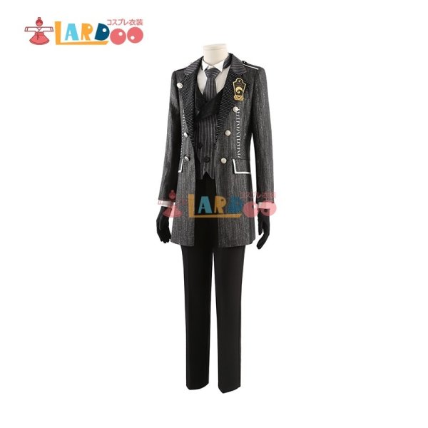 画像3: ツイステッドワンダーランド  ツイステ  ハロウィーン2024 マレウス・ドラコニア コスチューム コスプレ衣装 (3)