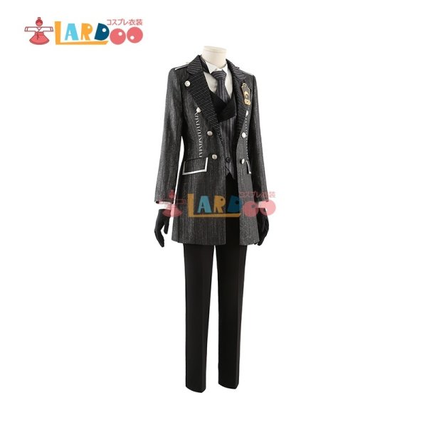 画像4: ツイステッドワンダーランド  ツイステ  ハロウィーン2024 マレウス・ドラコニア コスチューム コスプレ衣装 (4)