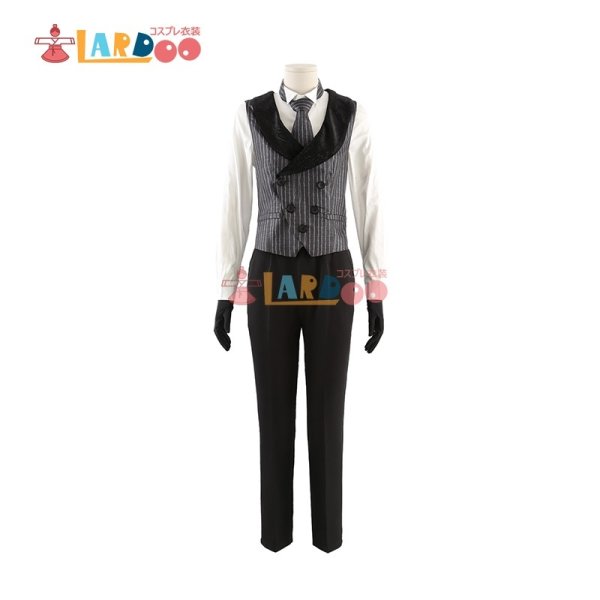 画像6: ツイステッドワンダーランド  ツイステ  ハロウィーン2024 マレウス・ドラコニア コスチューム コスプレ衣装 (6)