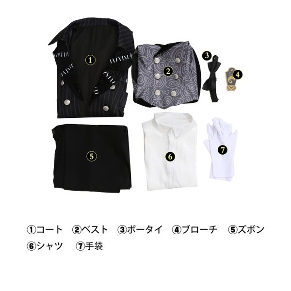 画像8: ツイステッドワンダーランド  ツイステ  ハロウィーン2024  イデア・シュラウド コスチューム コスプレ衣装 (8)