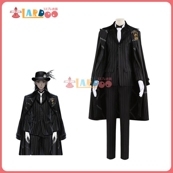 画像1: ツイステッドワンダーランド  ツイステ  ハロウィーン2024  ジャミル・バイパー コスチューム コスプレ衣装 (1)