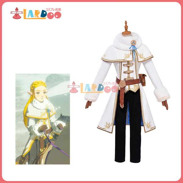 画像1: ゼルダの伝説ティアーズオブザキングダム ゼルダ姫 冬服 コスプレ衣装 オーダーメイド可能 コスチューム The Legend of Zelda: Tears of the Kingdom (1)
