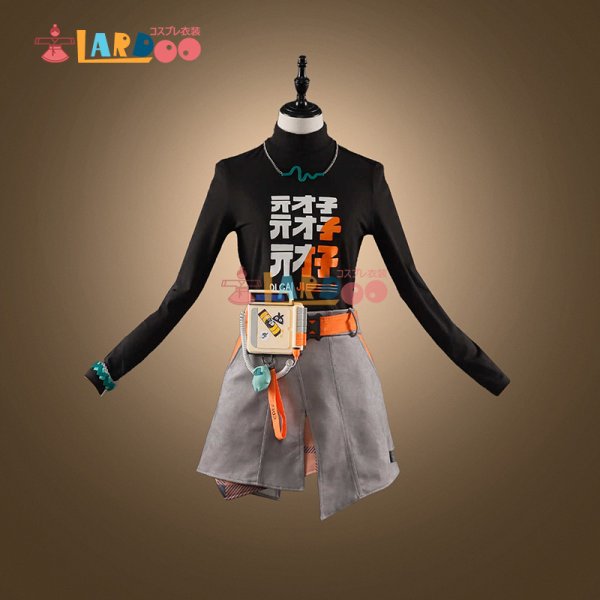 画像2: ゼンレスゾーンゼロ ゼンゼロ ZZZ プロキシ リン Belle コスチューム コスプレ衣装/ウィッグ (2)