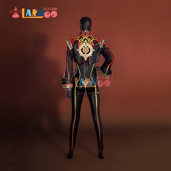 画像11: 原神 Genshin ナタ マーヴィカ-Mavuika コスチューム コスプレ衣装/ウィッグ/靴  (11)