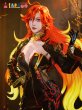 画像6: 原神 Genshin ナタ マーヴィカ-Mavuika コスチューム コスプレ衣装/ウィッグ/靴  (6)