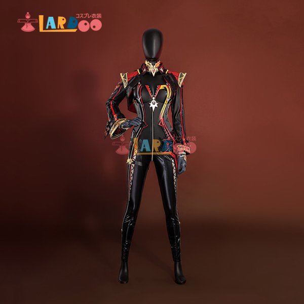 画像8: 原神 Genshin ナタ マーヴィカ-Mavuika コスチューム コスプレ衣装/ウィッグ/靴  (8)