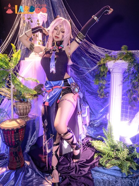 画像3: 原神 Genshin ナタ シトラリ Citlali  コスチューム コスプレ衣装/ウィッグ (3)