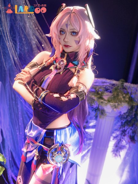 画像4: 原神 Genshin ナタ シトラリ Citlali  コスチューム コスプレ衣装/ウィッグ (4)
