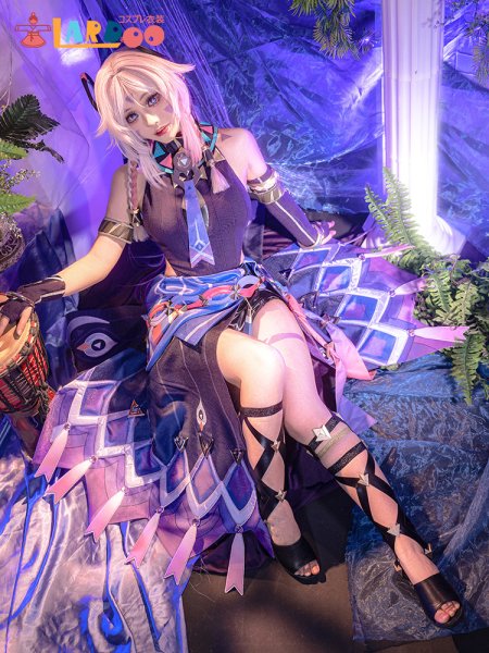 画像7: 原神 Genshin ナタ シトラリ Citlali  コスチューム コスプレ衣装/ウィッグ (7)