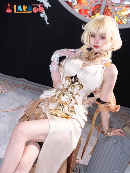 画像4: 崩壊スターレイル HonkaiStarRail アグライア  Aglaea  コスプレ衣装/ウィッグ/靴  コスチューム (4)