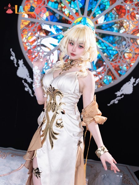 画像2: 崩壊スターレイル HonkaiStarRail アグライア  Aglaea  コスプレ衣装/ウィッグ/靴  コスチューム (2)