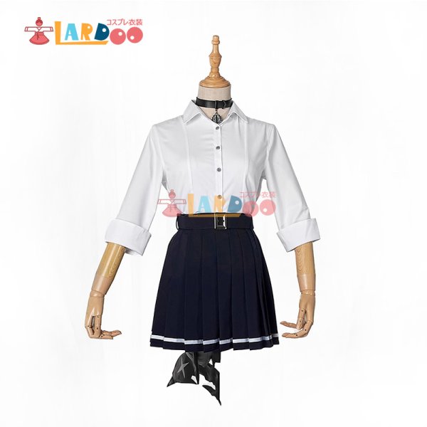 画像6: ゼンレスゾーンゼロ ゼンゼロ ZZZ エレン・ジョー 制服「月曜から金曜まで」 コスチューム コスプレ衣装/ウィッグ (6)