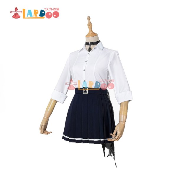 画像8: ゼンレスゾーンゼロ ゼンゼロ ZZZ エレン・ジョー 制服「月曜から金曜まで」 コスチューム コスプレ衣装/ウィッグ (8)