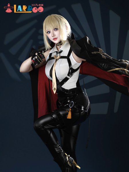 画像2: ゼンレスゾーンゼロ ゼンゼロ ZZZ イヴリン-Evelyn コスチューム コスプレ衣装/ウィッグ (2)