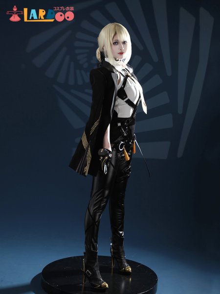 画像4: ゼンレスゾーンゼロ ゼンゼロ ZZZ イヴリン-Evelyn コスチューム コスプレ衣装/ウィッグ (4)