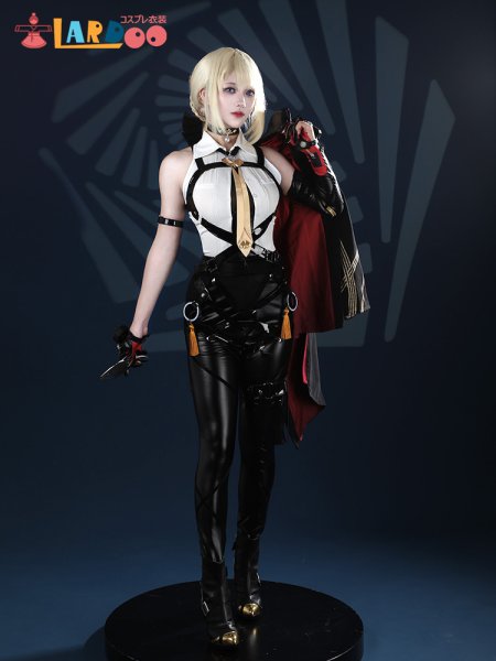 画像5: ゼンレスゾーンゼロ ゼンゼロ ZZZ イヴリン-Evelyn コスチューム コスプレ衣装/ウィッグ (5)