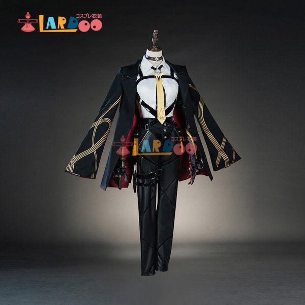 画像9: ゼンレスゾーンゼロ ゼンゼロ ZZZ イヴリン-Evelyn コスチューム コスプレ衣装/ウィッグ (9)