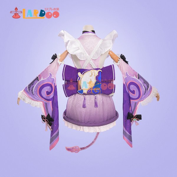 画像11: 原神 Genshin 稲妻 夢見月瑞希-YumemizukiMizuki コスチューム コスプレ衣装/ウィッグ (11)