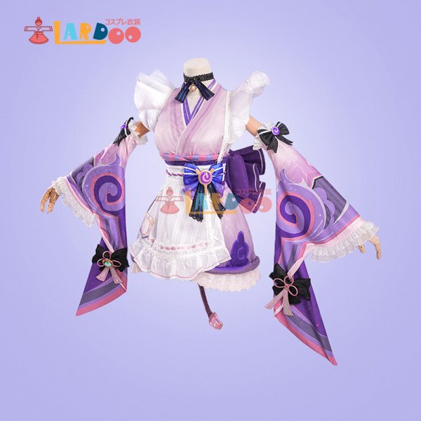 画像12: 原神 Genshin 稲妻 夢見月瑞希-YumemizukiMizuki コスチューム コスプレ衣装/ウィッグ (12)