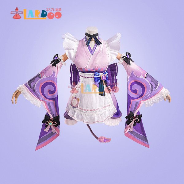 画像13: 原神 Genshin 稲妻 夢見月瑞希-YumemizukiMizuki コスチューム コスプレ衣装/ウィッグ (13)