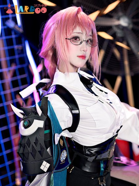 画像5: ンレスゾーンゼロ ゼンゼロ ZZZ 月城柳 対ホロウ6課 改良版 コスチューム コスプレ衣装/ウィッグ/靴 (5)