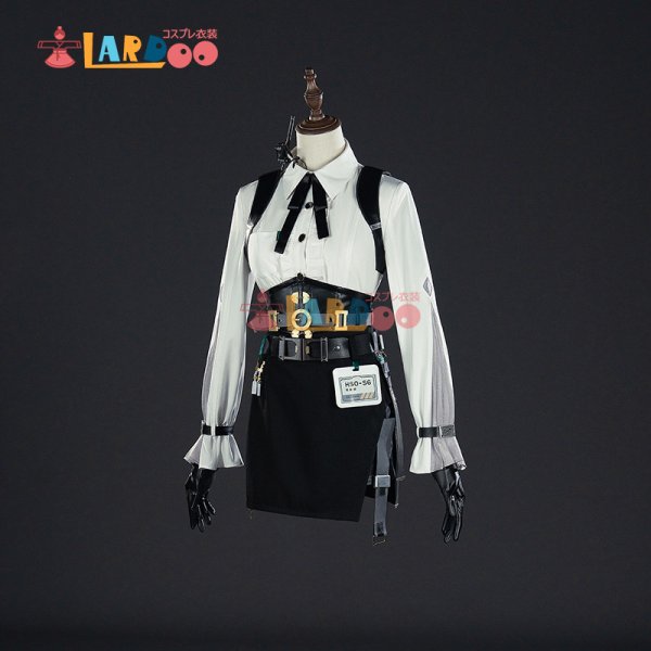 画像7: ンレスゾーンゼロ ゼンゼロ ZZZ 月城柳 対ホロウ6課 改良版 コスチューム コスプレ衣装/ウィッグ/靴 (7)