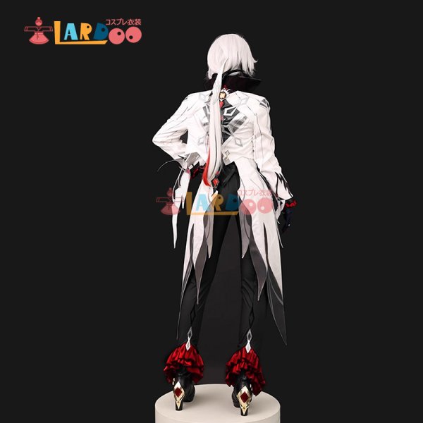 画像2: 原神 Genshin スネージナヤ ファトゥス 「召使」アルレッキーノ コスチューム コスプレ衣装 (2)