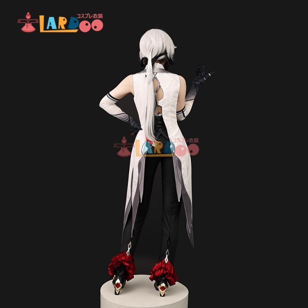 画像5: 原神 Genshin スネージナヤ ファトゥス 「召使」アルレッキーノ コスチューム コスプレ衣装 (5)