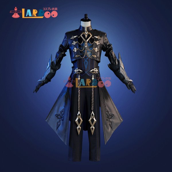 画像3: 原神 Genshin スネージナヤ ファトゥス 「隊長」カピターノ コスチューム コスプレ衣装/靴 (3)