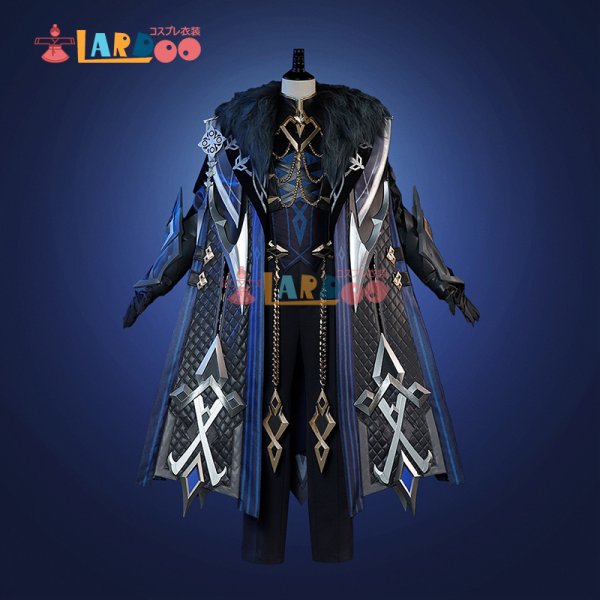 画像5: 原神 Genshin スネージナヤ ファトゥス 「隊長」カピターノ コスチューム コスプレ衣装/靴 (5)