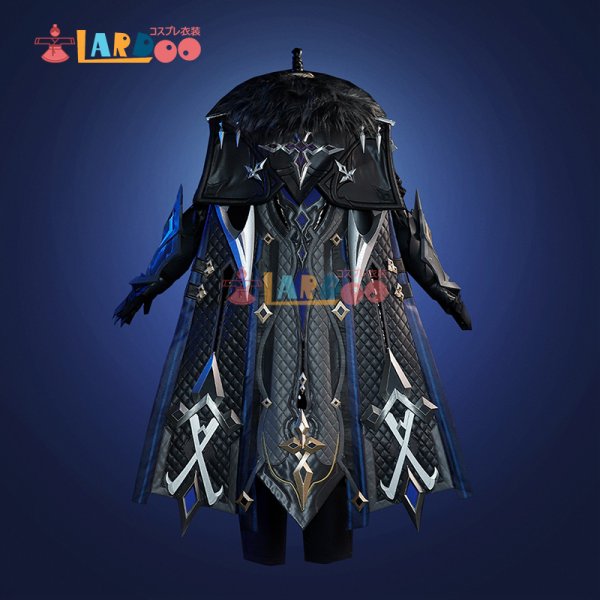 画像6: 原神 Genshin スネージナヤ ファトゥス 「隊長」カピターノ コスチューム コスプレ衣装/靴 (6)