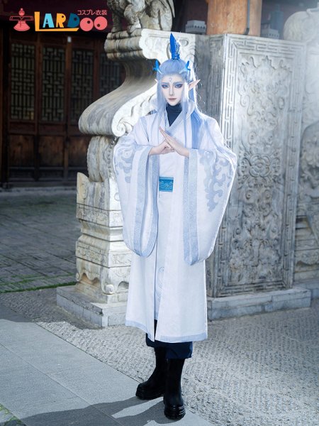 画像3: ナタ（哪吒2）：魔童鬧海 敖丙-ごうへい コスチューム コスプレ衣装/ウィッグ/ブーツ (3)