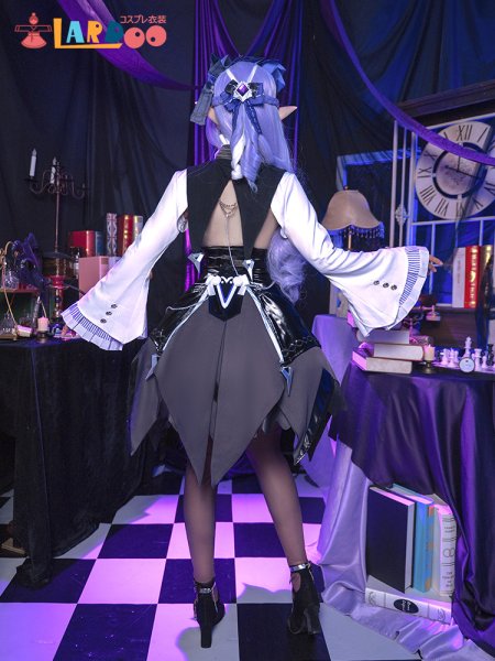 画像4: ゼンレスゾーンゼロ ZZZ ゼンゼロ 「モッキンバード」ビビアン-Vivian  コスチューム コスプレ衣装/ウィッグ/靴 (4)