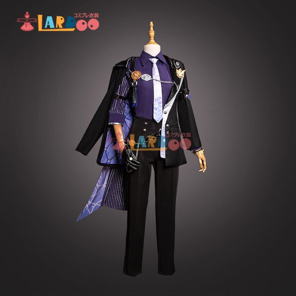 画像7: [在庫あり]ゼンレスゾーンゼロ ゼンゼロ ZZZ  「モッキンバード」ヒューゴ Hugo コスチューム コスプレ衣装/ウィッグ (7)