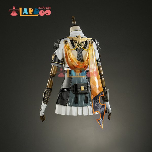 画像2: ゼンレスゾーンゼロ  ZZZ  ゼンゼロ  アンビー「シルバーソルジャー」 コスチューム コスプレ衣装 (2)