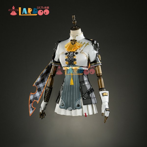 画像3: ゼンレスゾーンゼロ  ZZZ  ゼンゼロ  アンビー「シルバーソルジャー」 コスチューム コスプレ衣装 (3)