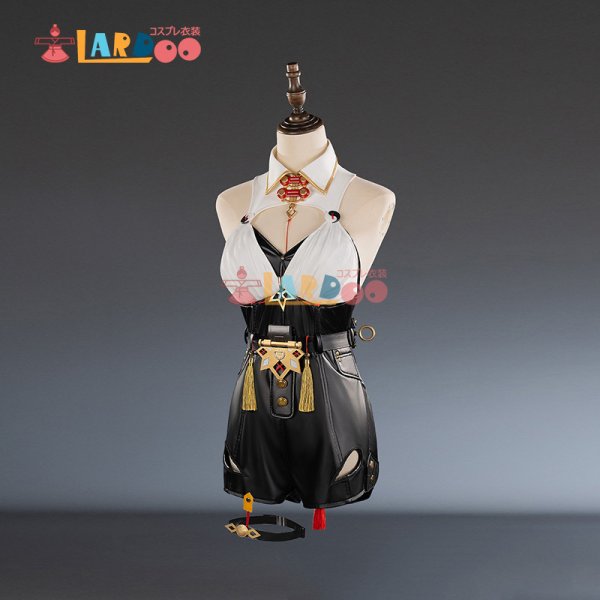 画像13: ゼンレスゾーンゼロ ZenlessZoneZero「雲嶽山」儀玄  イーシェン コスチューム コスプレ衣装/ウィッグ (13)