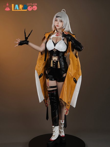 画像4: ゼンレスゾーンゼロ ZenlessZoneZero「雲嶽山」儀玄  イーシェン コスチューム コスプレ衣装/ウィッグ (4)