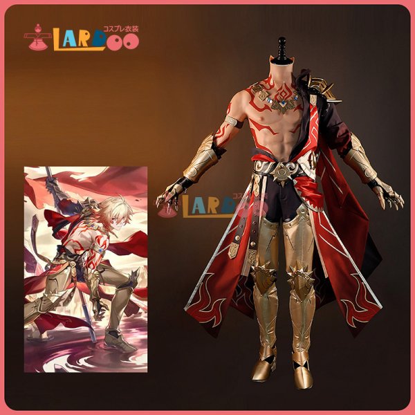 画像1: 崩壊スターレイル HonkaiStarRail モーディス Mydei コスプレ衣装 コスチューム (1)