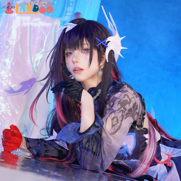 画像2: 崩壊スターレイル HonkaiStarRail セイレンス  Hysilens  靴カバー付き コスチューム コスプレ衣装/ウィッグ/靴 (2)